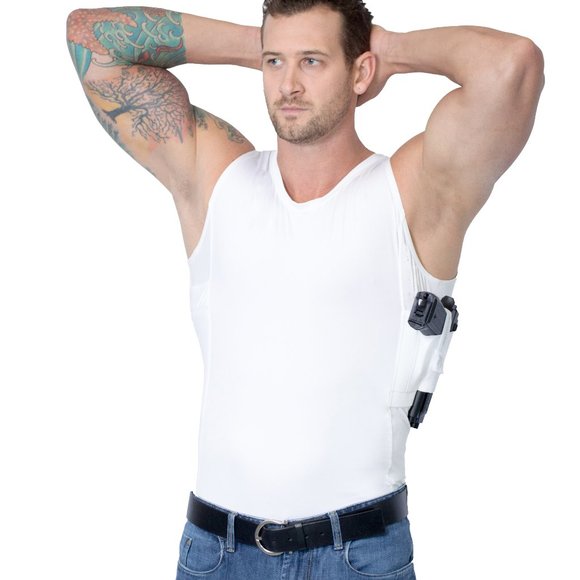 Concealed carry shirt tank top holster tactical - Picture 4 of 7